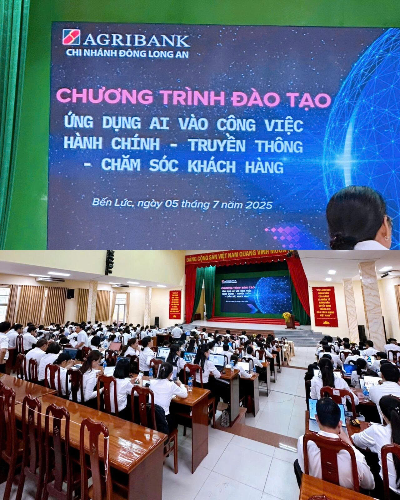 Chương trình đào tạo AI tại Agribank Chi nhánh Đông Long An